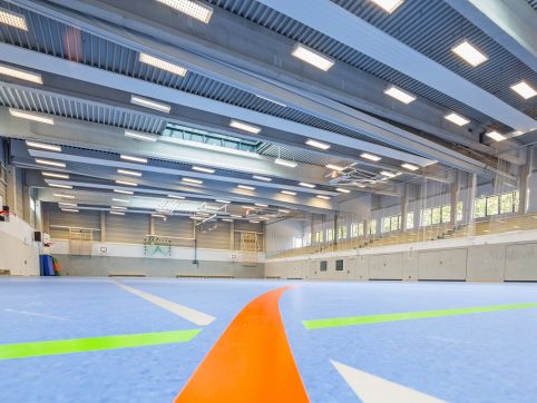 Sportliche Ereignisse für die Jugend im Neubau der Vierfeld-Sporthalle in Schwarmstedt
